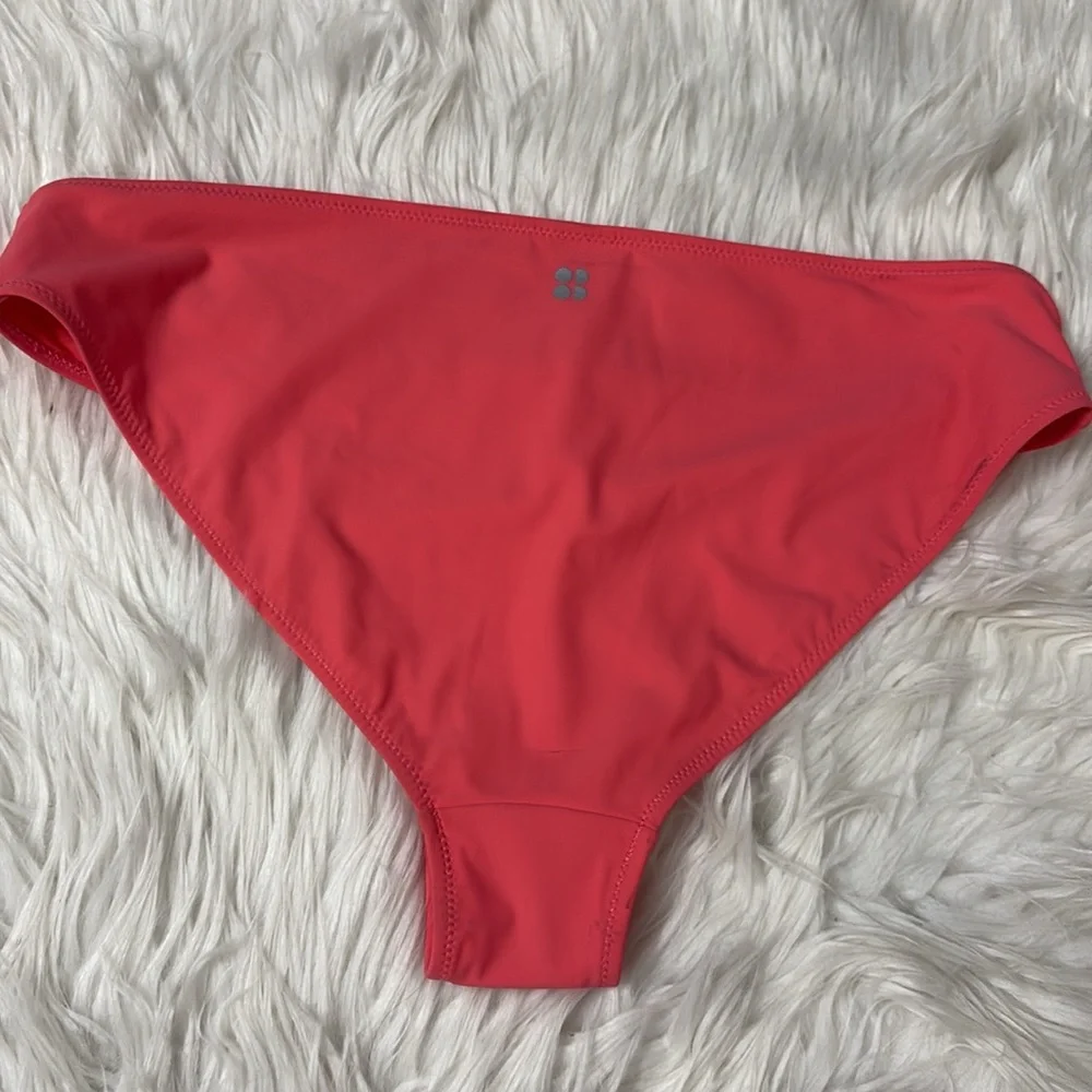 NWOT Flawed Sweaty Betty Light Pink Swim Bottoms US 8
